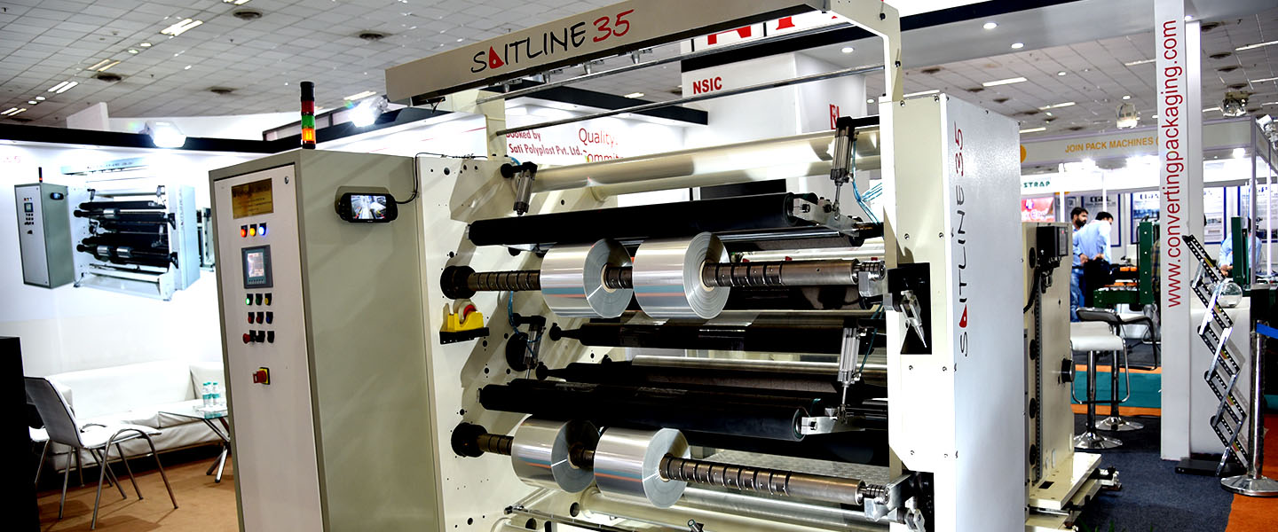 Slitter Rewinder Flexible Converting Machine Manufacturers India